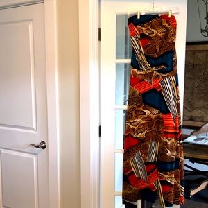 Patterned Maxi Dress